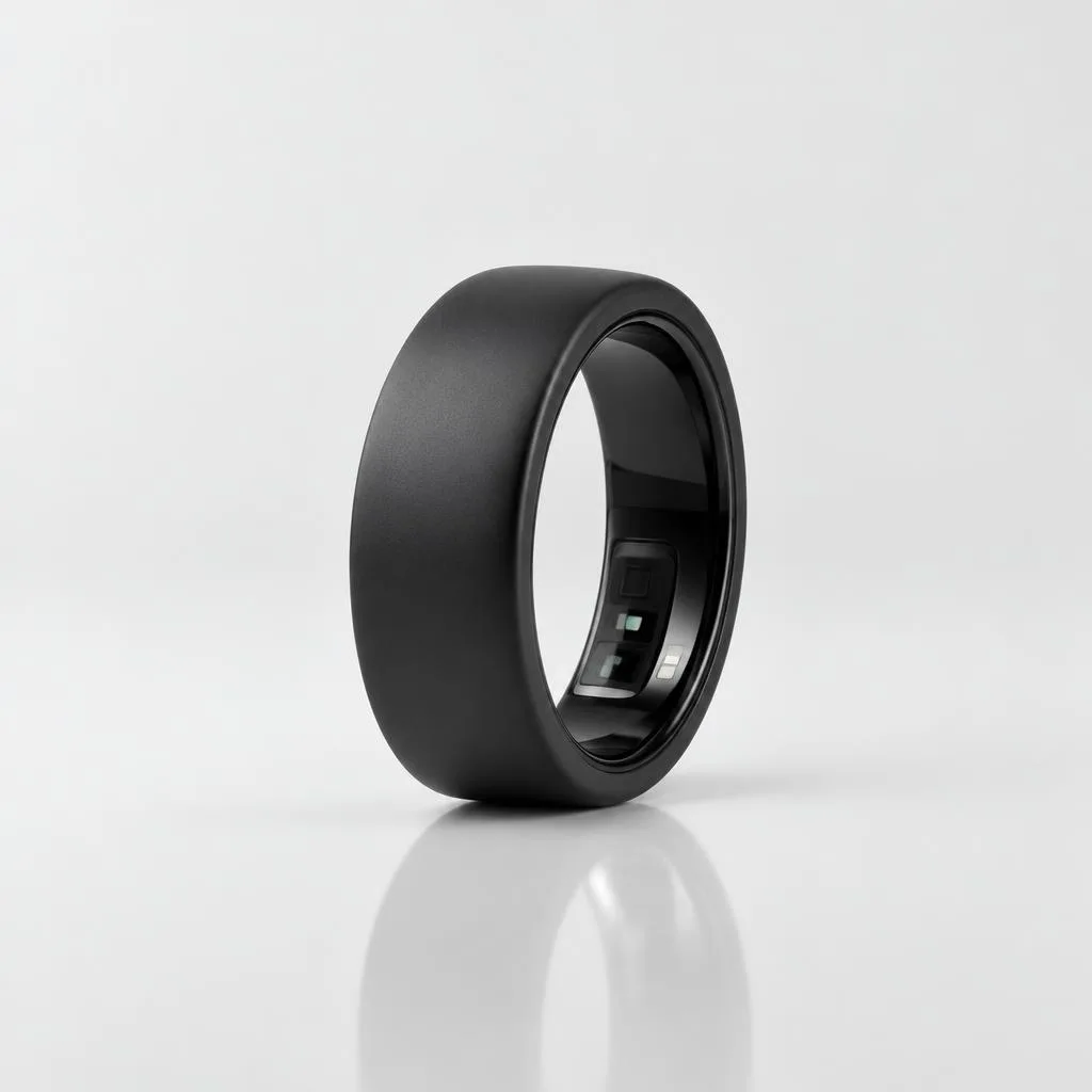 Black KADULI TAP smart ring concept