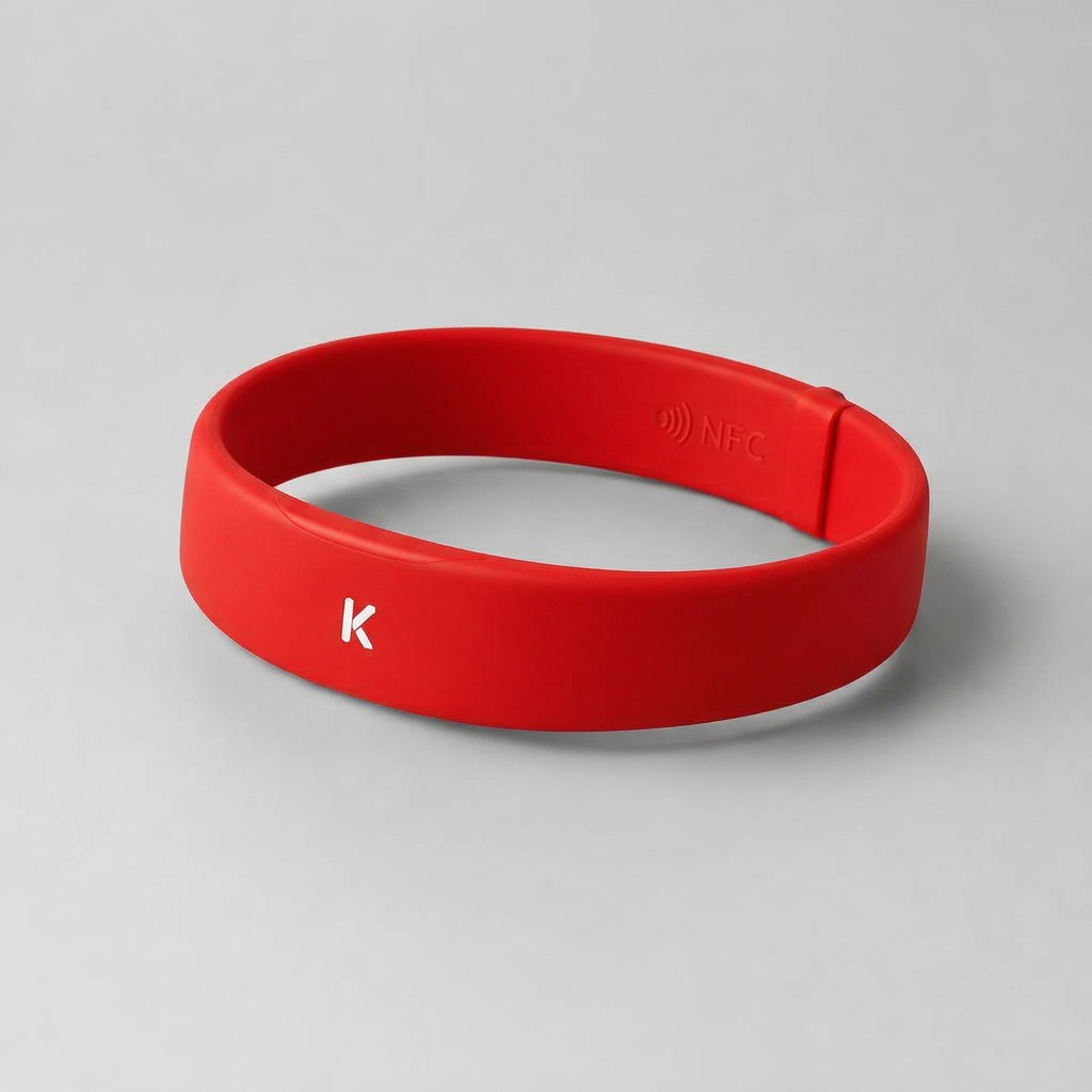 Red KADULI TAP wristband